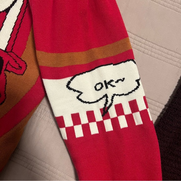 Ms and Dn Vintage sweater Interesting Hairstyle Art Design - Picture 4 of 8